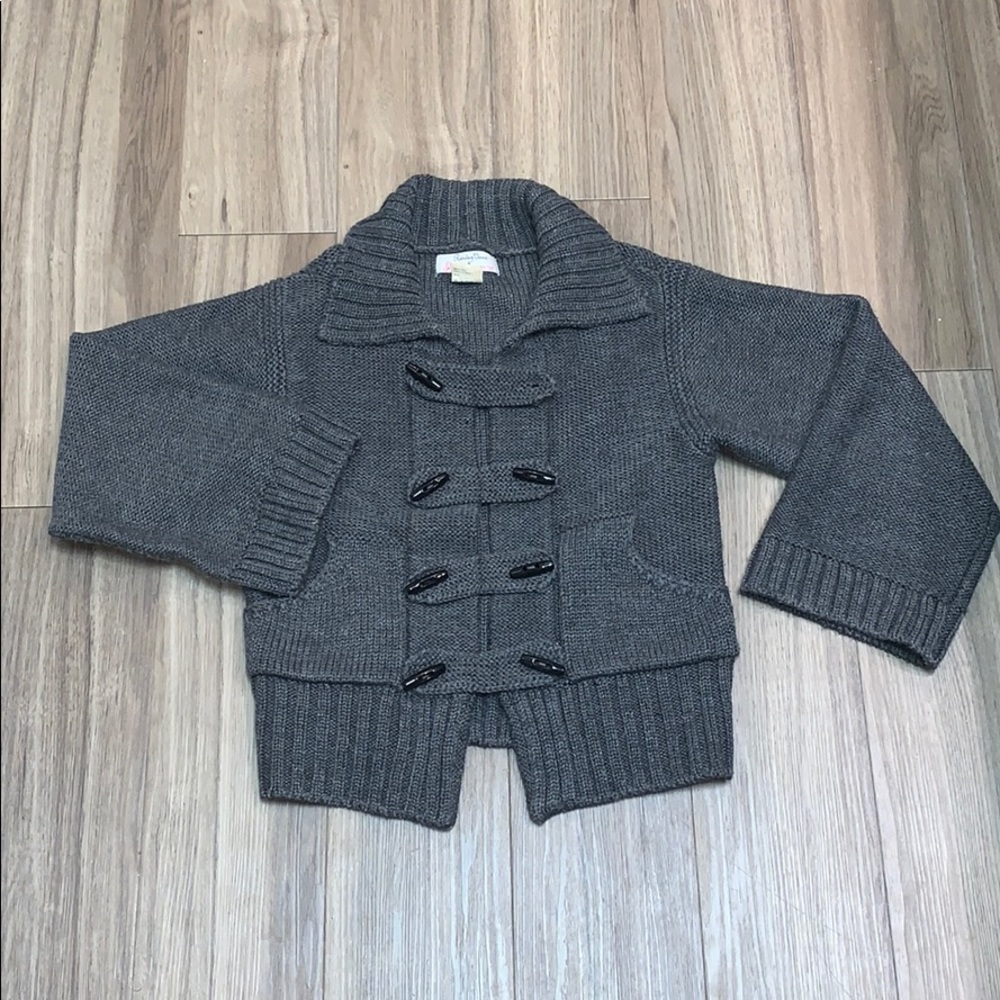 Chunky Grey Knit Sweater